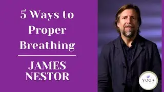 5 Ways to Proper Breathing | James Nestor | Yoga for Mental Health Series