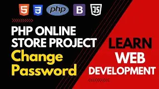 Change Password | PHP Online Store Project