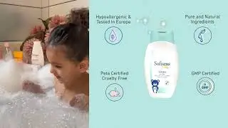 Softsens Gentle and Nourishing Tear Free Baby Wash with Natural Milk Cream
