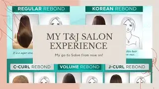 Rebond Experience at T&J  Salon Professionals 🖤 #Rebond #T&JSalon #Hair&Beauty