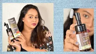 New Wow Organic Apple Cider Vinegar Foaming Facewash With Built-in Brush || Best Face Wash for acne