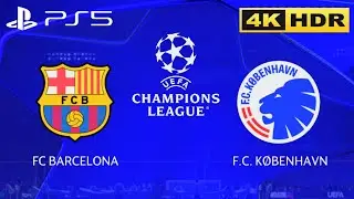 Nothing Came Easy Here… | Barcelona vs Copenhagen | PS5 FC26 4K
