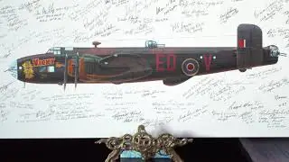 WWII Royal Canadian Air Force Bomber Command &ndash; Handley Page Halifax B.VII &ndash; Veteran Multi-Signed