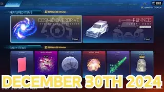 Rocket League ITEM SHOP Daily #90 (30th December 2024)