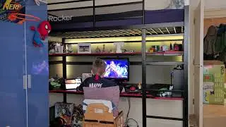 Finally got my X Rocker gaming bed!
