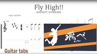 (Fly High!!) Haikyuu S2 OP guitar tabs