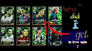 Who did I get in free spin ? Who did I select from selection token ? #efootball #viralvideo #pes