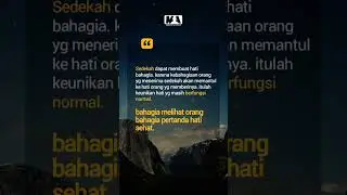 Amalan yang bikin Bahagia bisa nular  #quotes #motivasi #ustadzhusnimubarak #tolitoli #sulteng