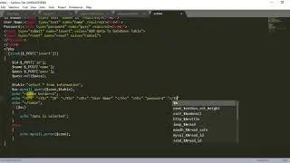 php mysqli select