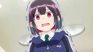 Suzukane and Yuutani clingy moments | Bad girl #anime #badgirl #funny