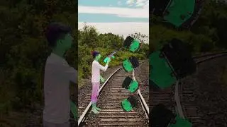band na trekker Toto jcb bromponie snaakse vfx magiese video #kort #youtubekort