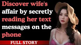 Discover wife's affair by secretly reading her text messages on the phone... [Cheating Wife Story]
