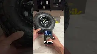 Ultra-compact wireless tire inflator &ndash; a must-have for every car owner!