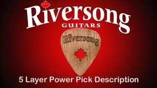 Riversong Patents Pending Wooden Power picks