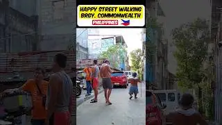Exciting Street Walk in Barangay Commonwealth, Quezon City Philippines 🇵🇭 #shorts #4kwalk