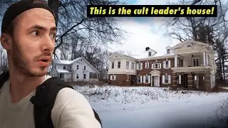Exploring an Abandoned House Once Used by a Cult (Urbex Adventure)