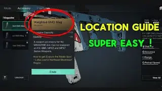How to Get the Weighted SMG Mag ! Once human guide ! super easy and quick