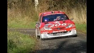 Rally Report Onboard:  Rallye du Condroz 2002- World Rally Car Onboard Action /
