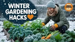 Winter Gardening Hacks ❄️ Grow Fresh Veggies in the Cold!