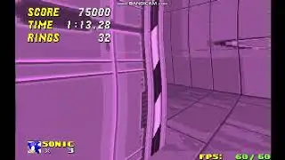 CRAZY Vanilla Sonic speedrun in techno hill 2 in under 2 minutes!