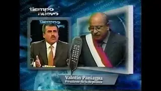 Tiempo Nuevo - Lucar vs. Paniagua (América Televisión, 28 de enero del 2001)