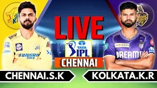 IPL 2024 Live: CSK vs KKR Live Match | IPL Live Score & Commentary | Chennai vs Kolkata Live Match