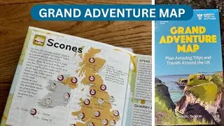 TICK OFF 600 + National Trust PLACES with This Map ✅ | Adventure Map | Explore the UK
