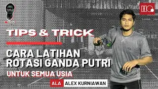 CARA LATIHAN ROTASI GANDA PUTRI UNTUK SEMUA USIA ✨ | [TIPS & TRICK Eps.03]