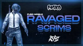 PUBG MOBILE LIVE | RUV R3G | RAVAGED INTERNATIONAL ELITE SCRIMS | MAXD ESPORTS