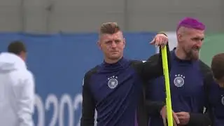 Germany team training before facing Spain Euro 2024 #ESPGER #euro2024