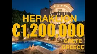 &euro;1,200,000 - VILLA IN HERAKLION, CRETE, GREECE - GREEK LUXURY HOME