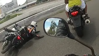 Felipe Motovlog - Acidente de moto com policial em uma XRE 300 - Salvador/BA - 13/04/14 - Fazer 250