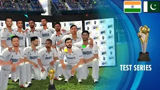 Clash 😱 India Vs Pak In Test Cricket Wcc3 