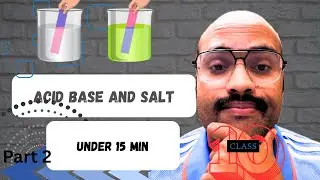 &ldquo;Acid, Base and Salt | Important Concepts for Class 10 Board Exams&rdquo;