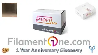 FilamentOne PROFI Box 1 Year Anniversary Box Giveaway!!!