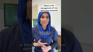 The management of iron deficiency anaemia #drnighat