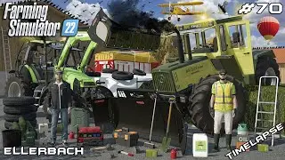 ЗАВЕРШЕНИЕ УБОРКИ СИЛОСА И УКРЫТИЕ БУНКЕРА С @kedex | Ellerbach | Farming Simulator 22 | Эпизод 70