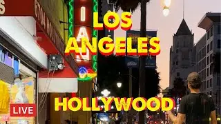 LIVE Hollywood Walk | Los Angeles Live Walk Cam