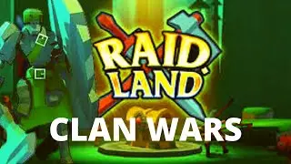 Solaris Clan vs Wizard Clan | Raid Land Clan Wars | iASF Golem Warrior Gameplay