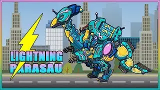 Dino Robot Lightning Parasau | Assemble Adventure Battlefield | Full Game Play 1080 HD