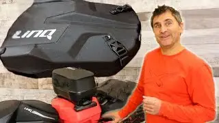 Storage options for your Ski-Doo Gen 4. LinQ Bags for Ski-Doo