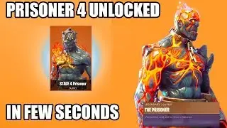 FORTNITE PRISONER - HOW to UNLOCK PRISONER STAGE 4 Skin (MAP LOCATION - THE FASTEST WAY)