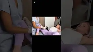 Deep Leg & Thigh Massage Gun Therapy for Pain Relief & Recovery