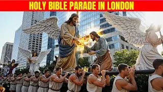 ✨ Holy Bible Parade in London  Nativity to Resurrection 🕊️ Jesus Christ Procession 🙏