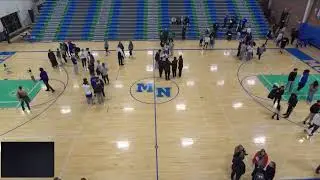 Millard North High School  vs Bellevue West High School Mens Varsity Basketball