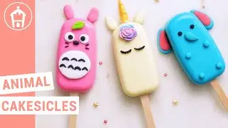 These CUTE Animal Theme Cakesicles Are Must Try At Home! Cake Pops Recipe