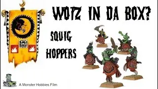 What's In The Box? - Night Goblin Squig Hoppers - A Model Kit Unboxing Video