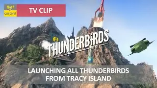 Launching All Thunderbirds From Tracy Island | Thunderbirds Are Go 1x26 &bull; Clip