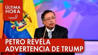 Colombia vio una amenaza real de acción militar de EEUU en el país: Petro a medios internacionales