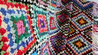 Tapis berb&egrave;re Boucherouite Sarah - Un jour, un d&eacute;sert